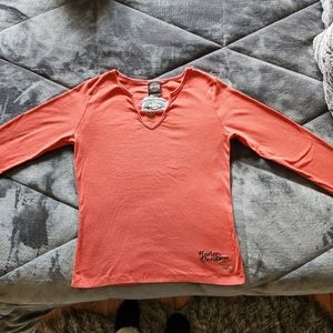 L/S Harley Davidson bling T
